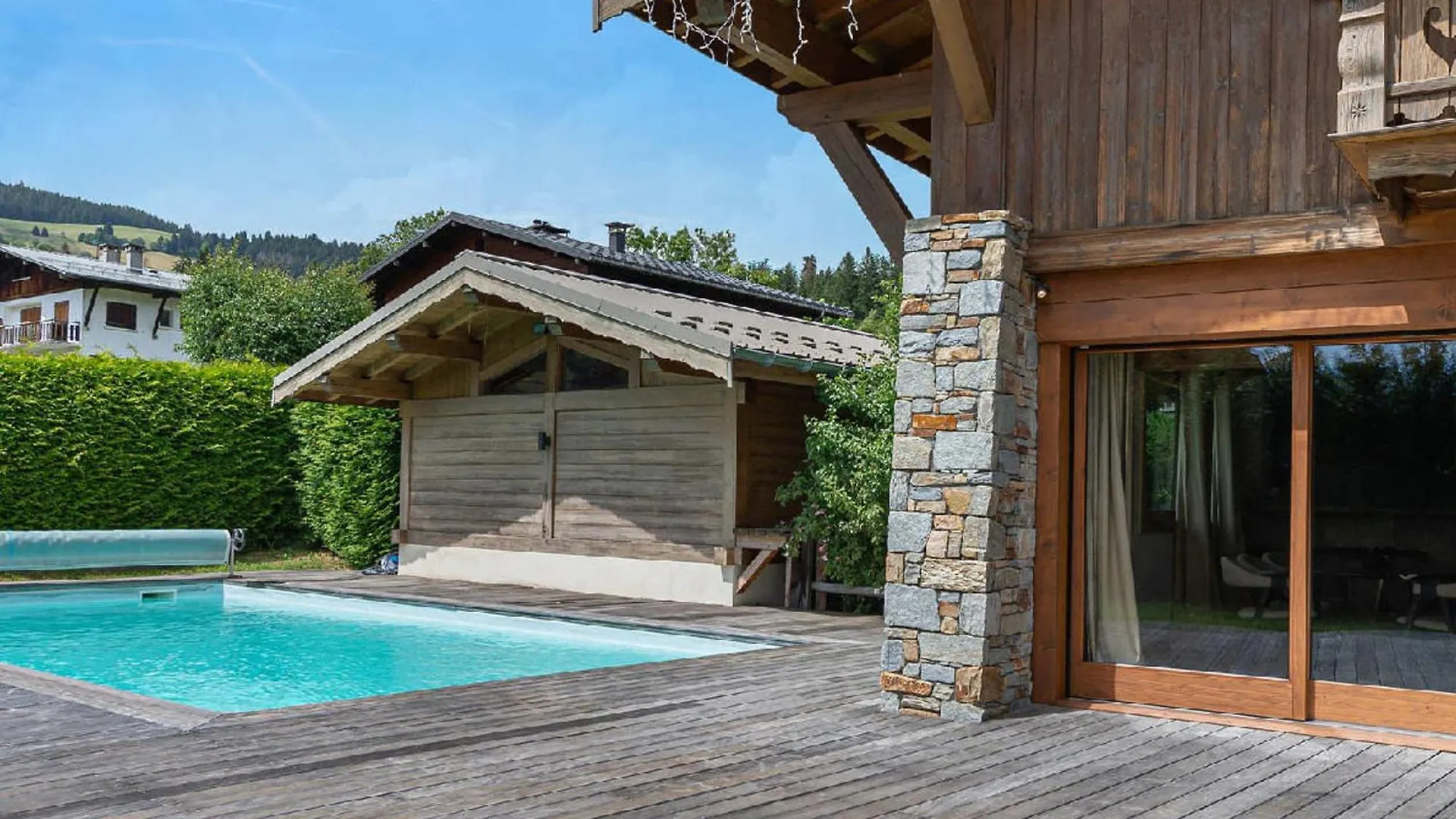 Chalet De Luxe Avec Piscine Et Espace Jeux, Proche Centre De Megeve - Fr-1-569-140 França