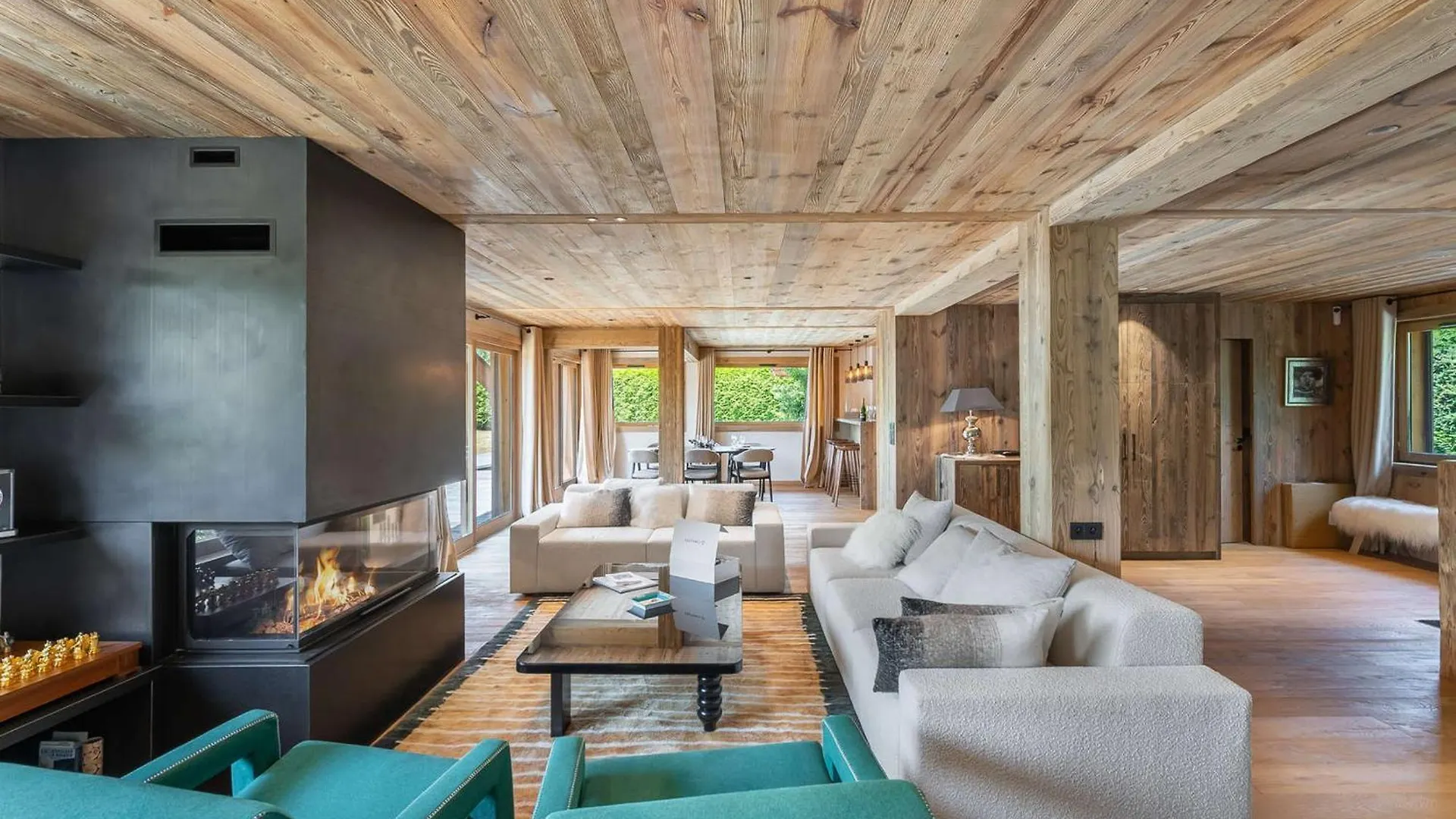 Chalet De Luxe Avec Piscine Et Espace Jeux, Proche Centre De Megeve - Fr-1-569-140